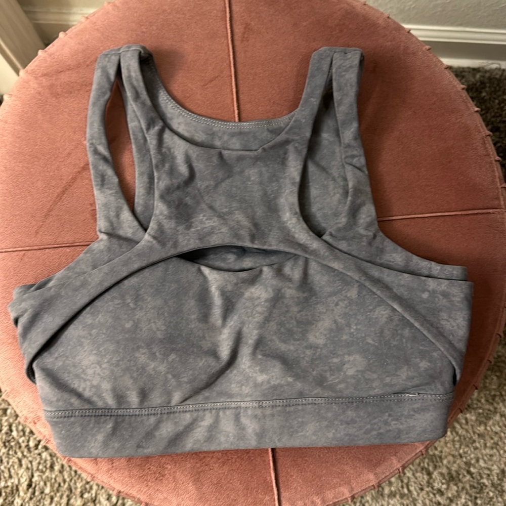 Atlethic asymmetric workout bra